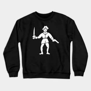 Jolly Roger Pirate Flag - Pirate Philip Lyne Flag Crewneck Sweatshirt